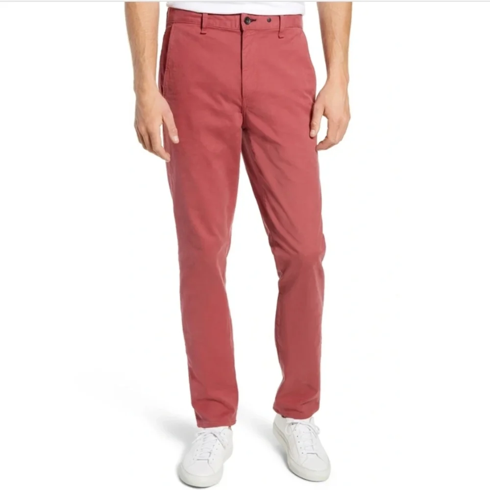 Rag & Bone Ellis Red Chino Pants 32